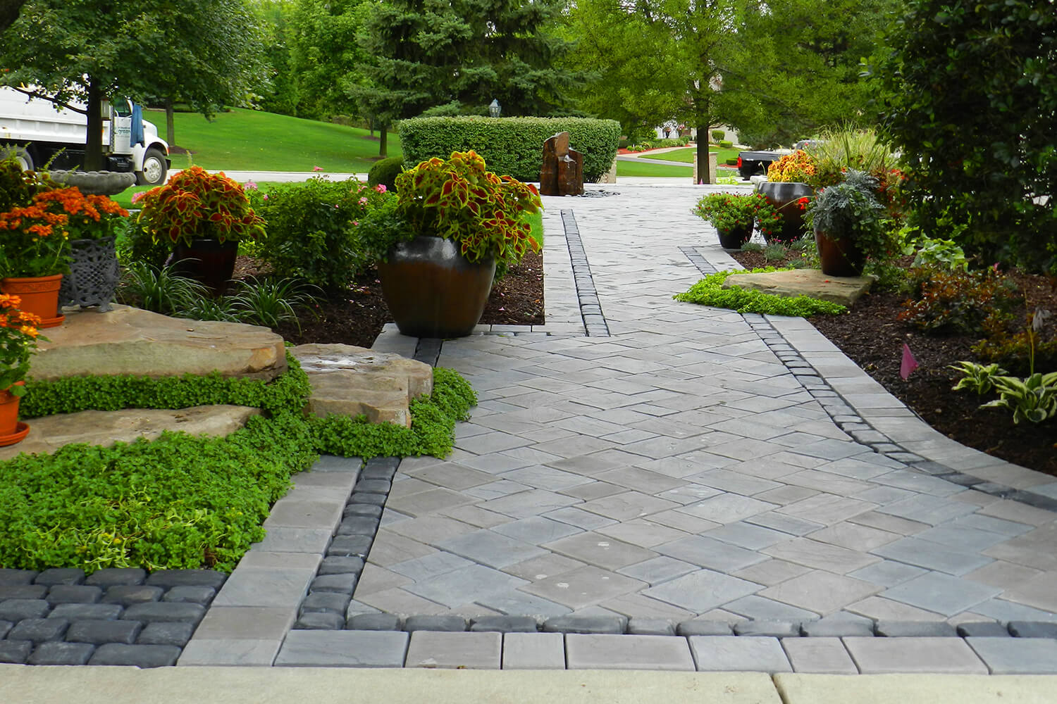 Pavers and Landscape Design by A Touch of Green