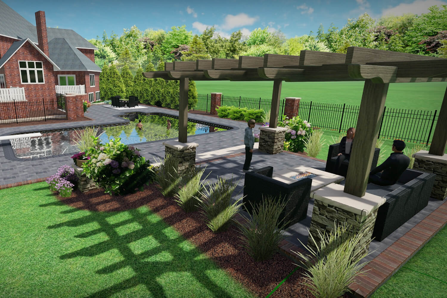 Landscape Design Render