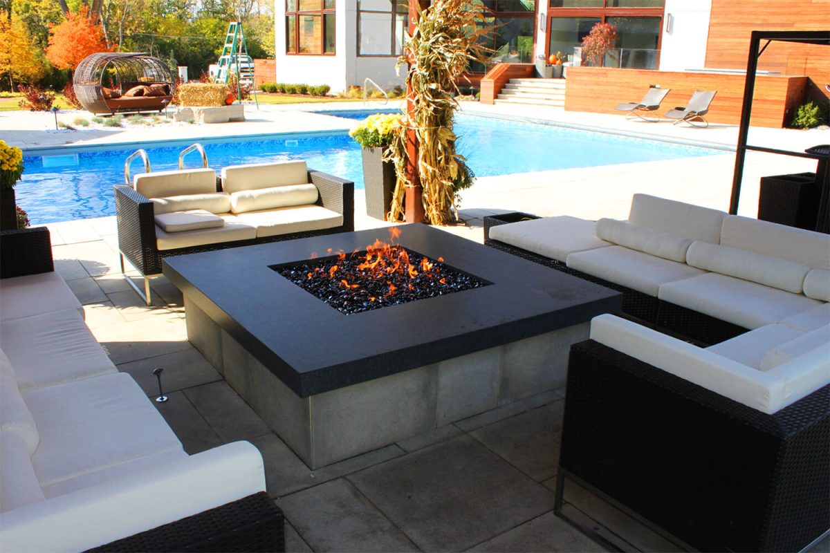 Fire Features - A Touch of Green