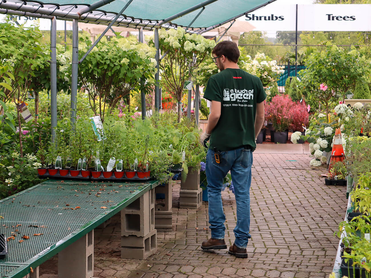 Garden Center Employee at A Touch of Green